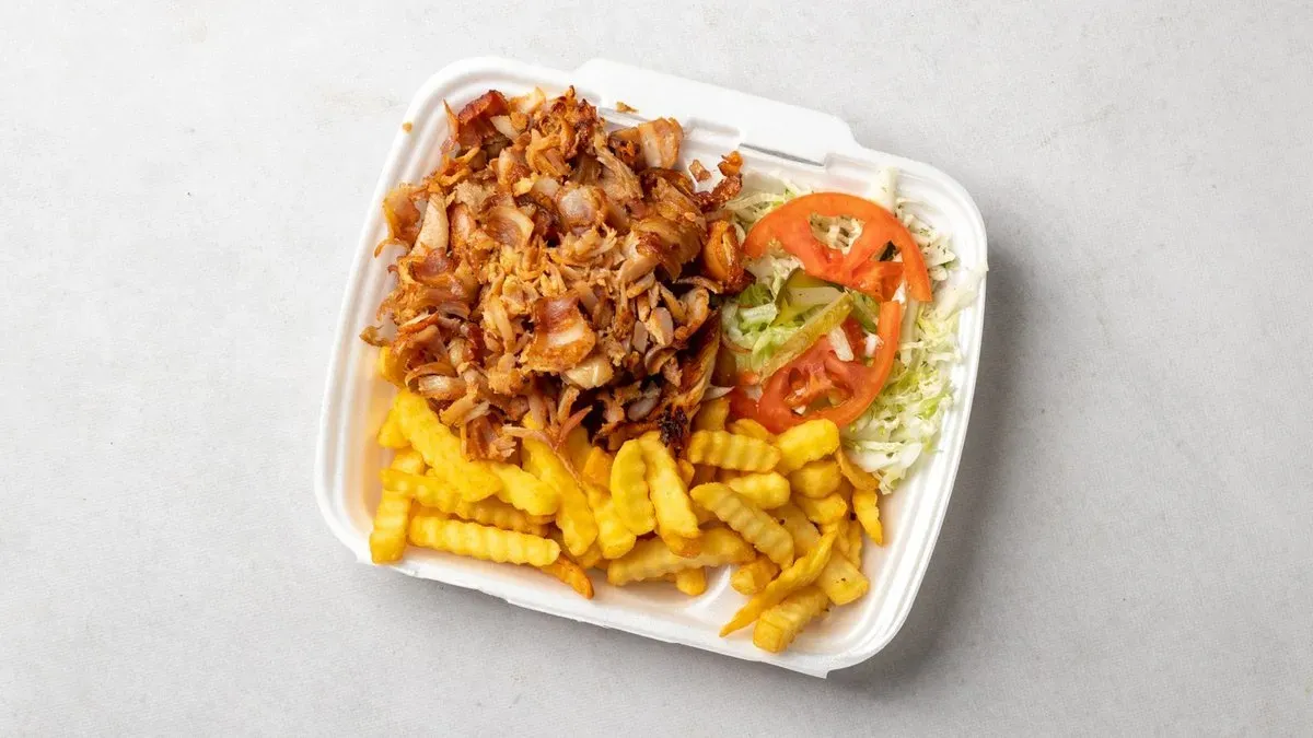 Kebab talerz