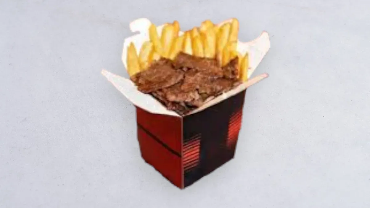 Kebab box standarowy
