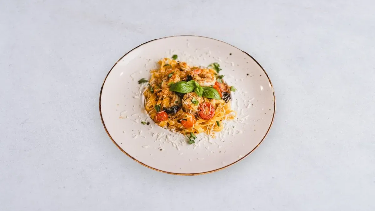 Fettuccine scampi