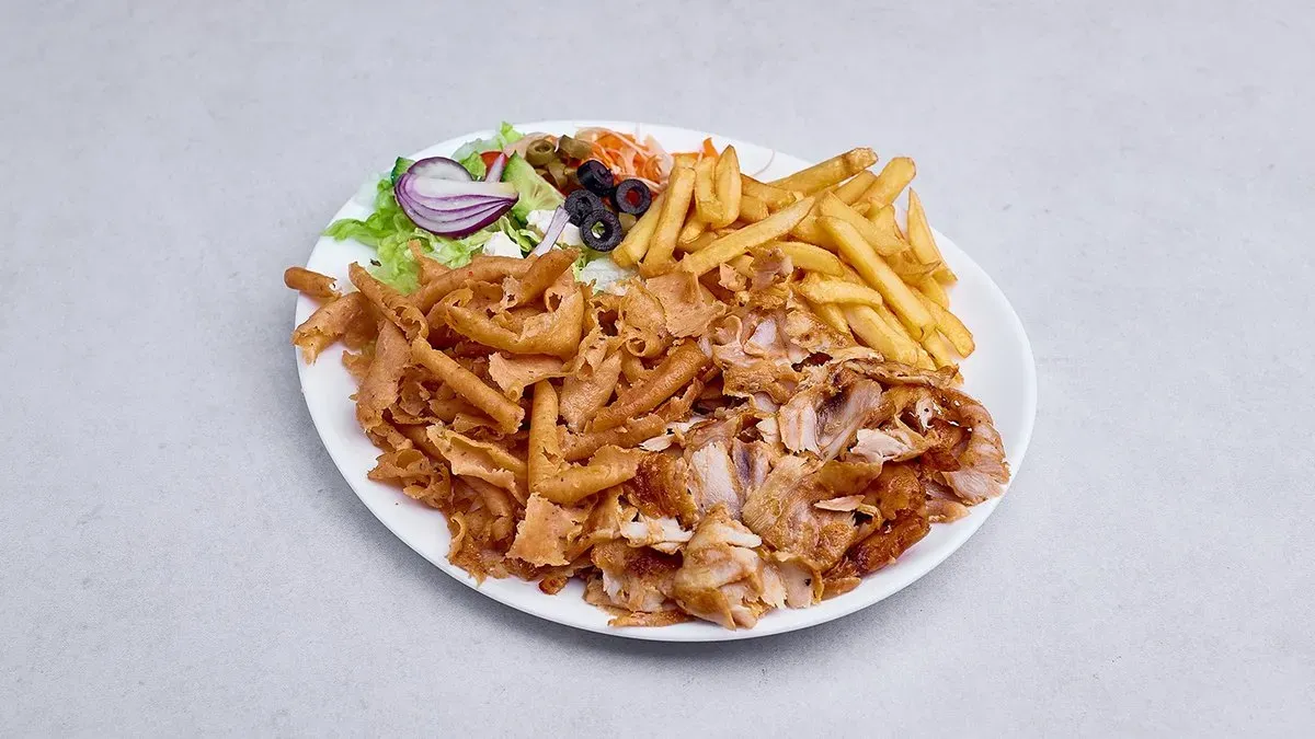 Talerz kebab