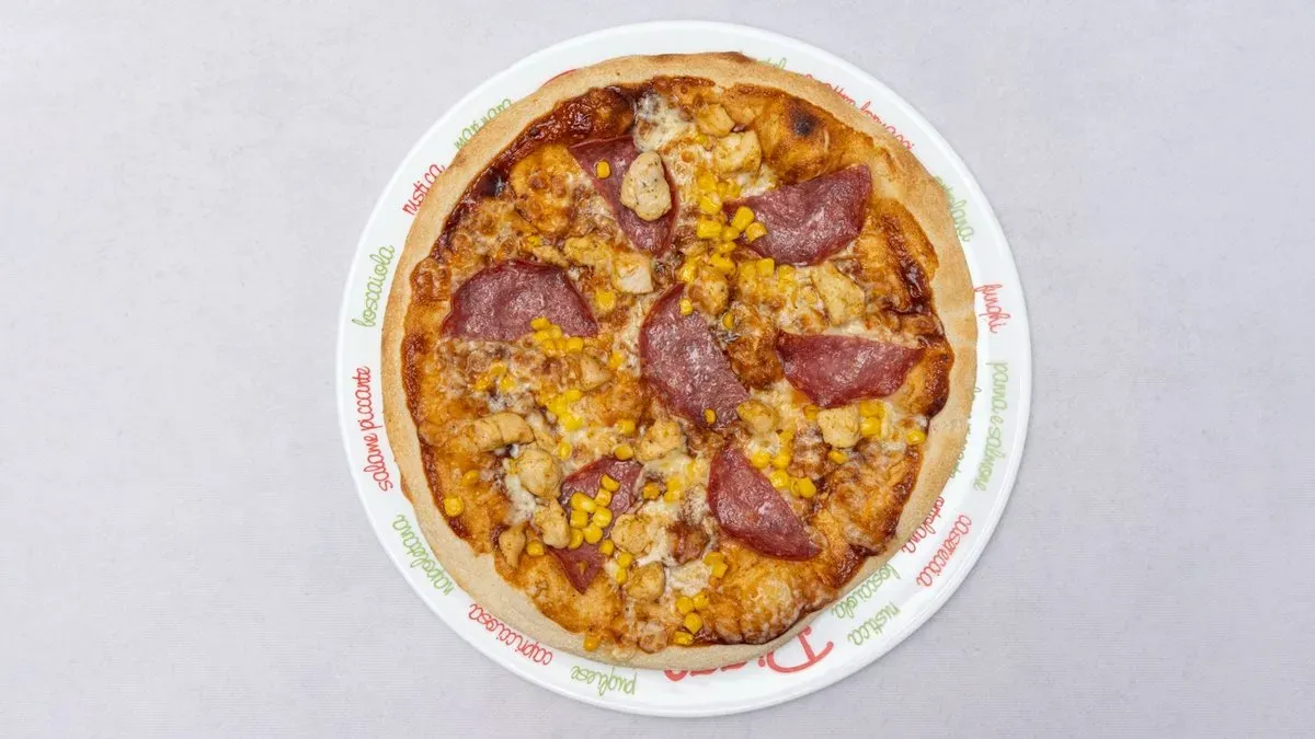 Black Pizza americana