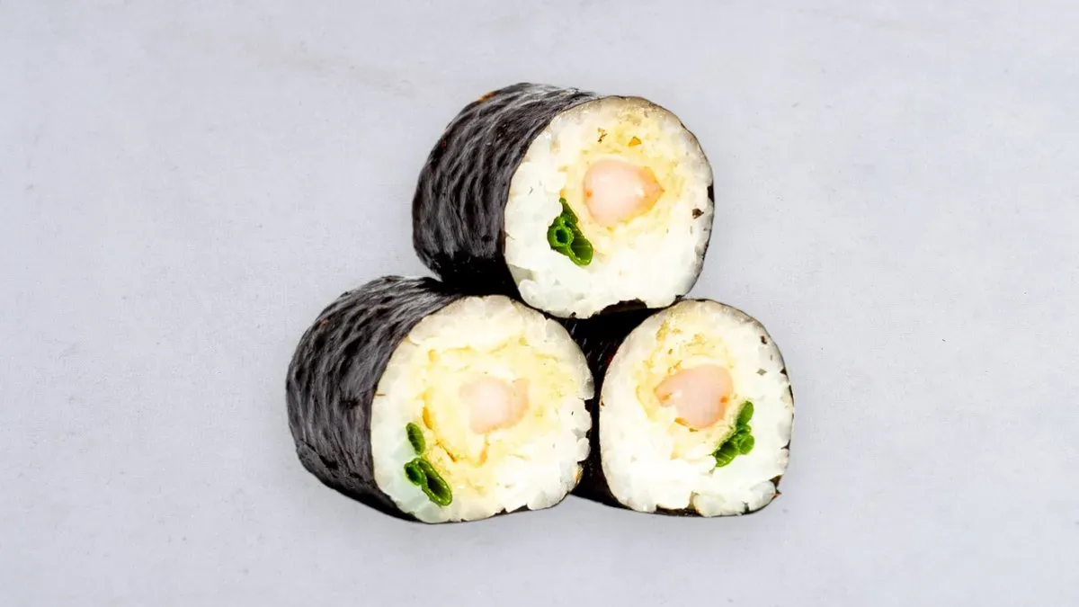 Hosomak ebi tempura