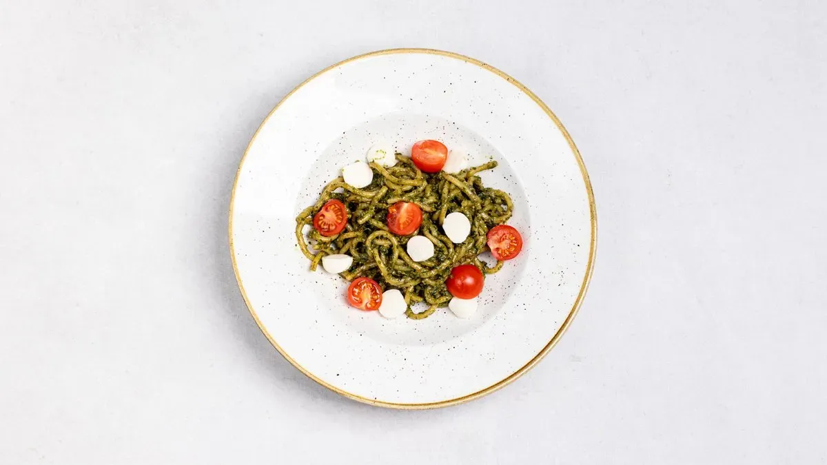 Makaron z pesto