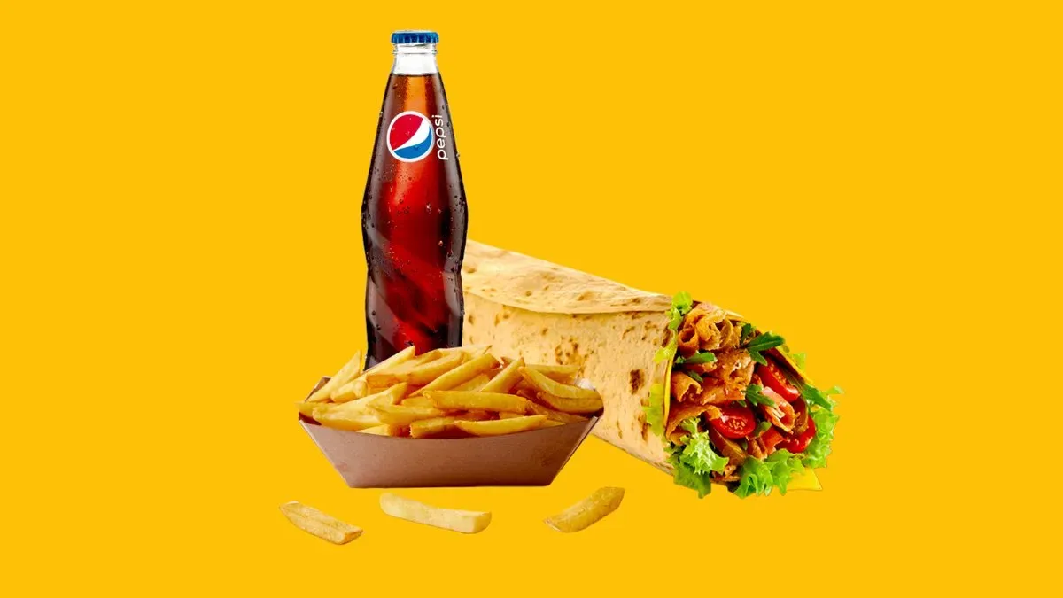 Rollo + Frytki + Pepsi