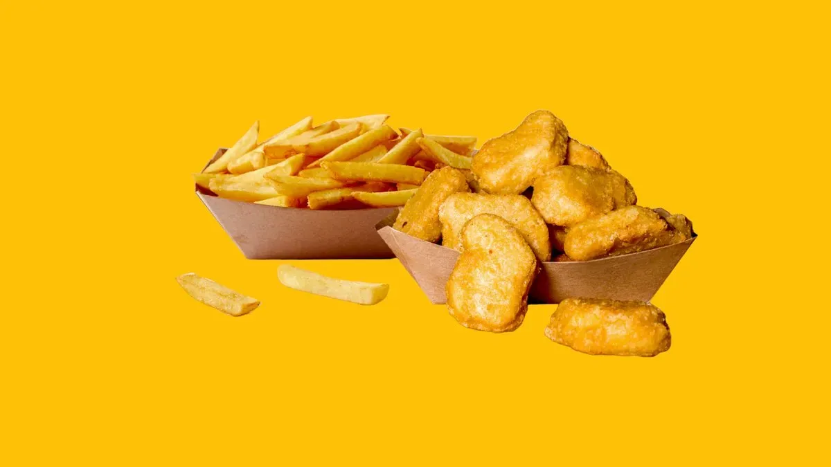 6x Nuggetsy + Frytki