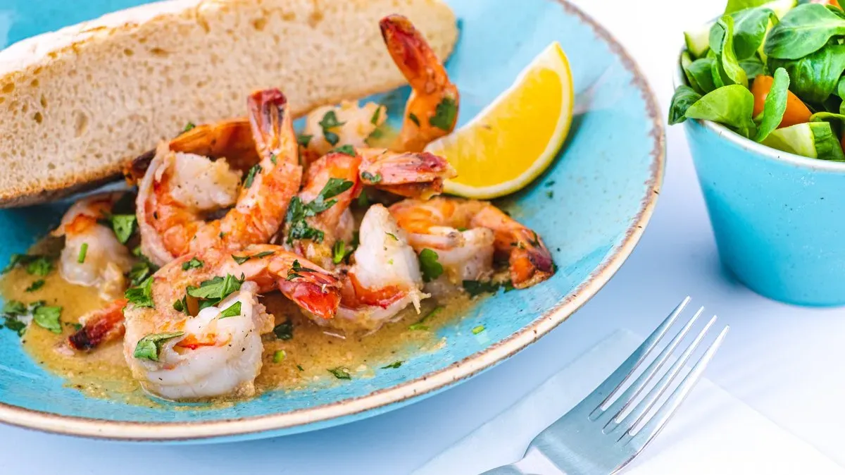 Garlic Shrimp Zestaw