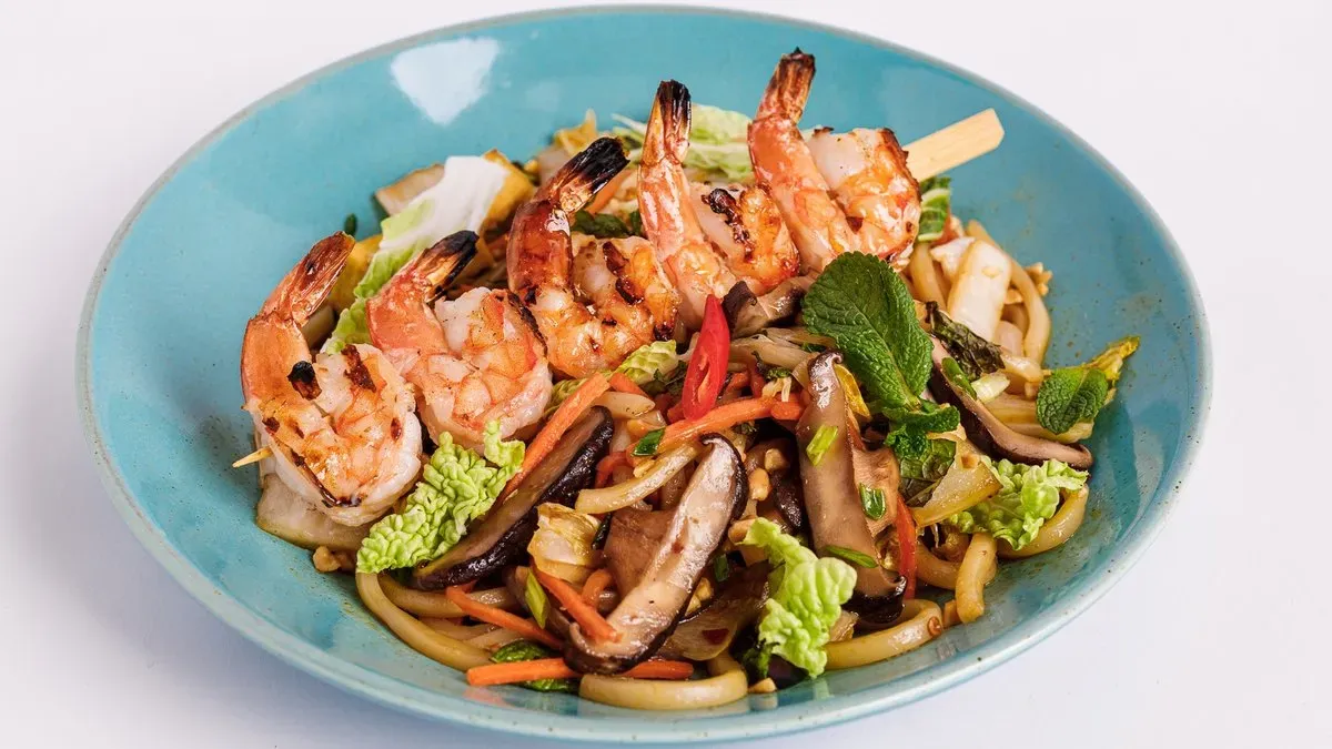 Udon shrimp