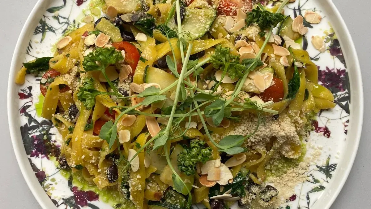 Tagliatelle wiosenne