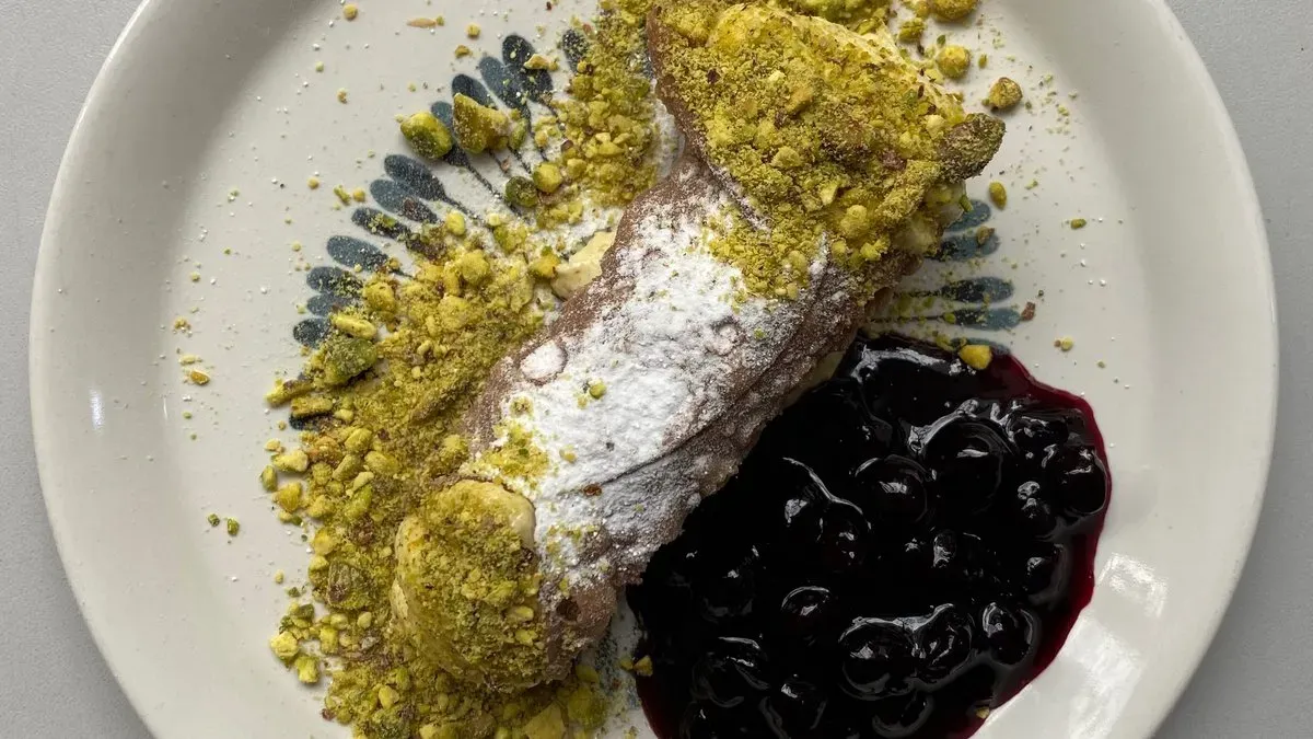 Cannolo pistacjowe