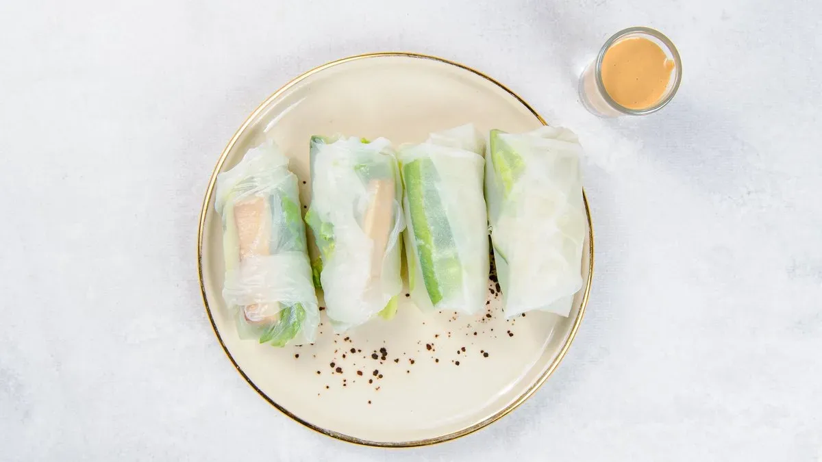 Fresh spring rolls 🌱