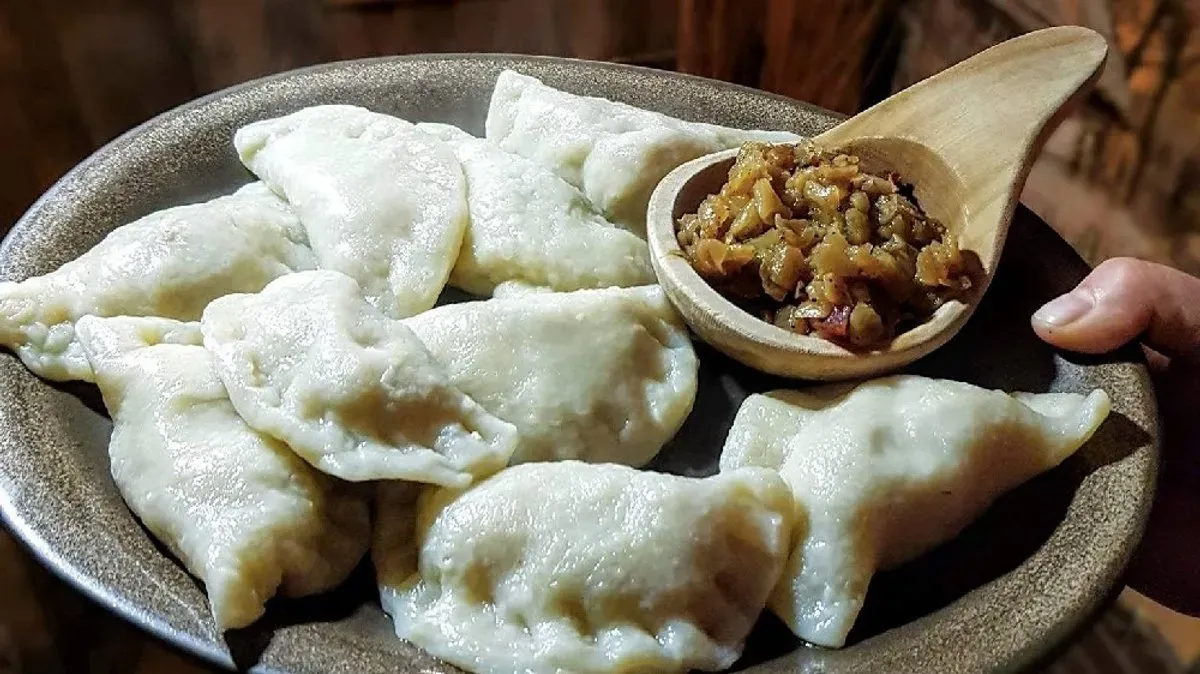 Pierogi lepione o kurczę!