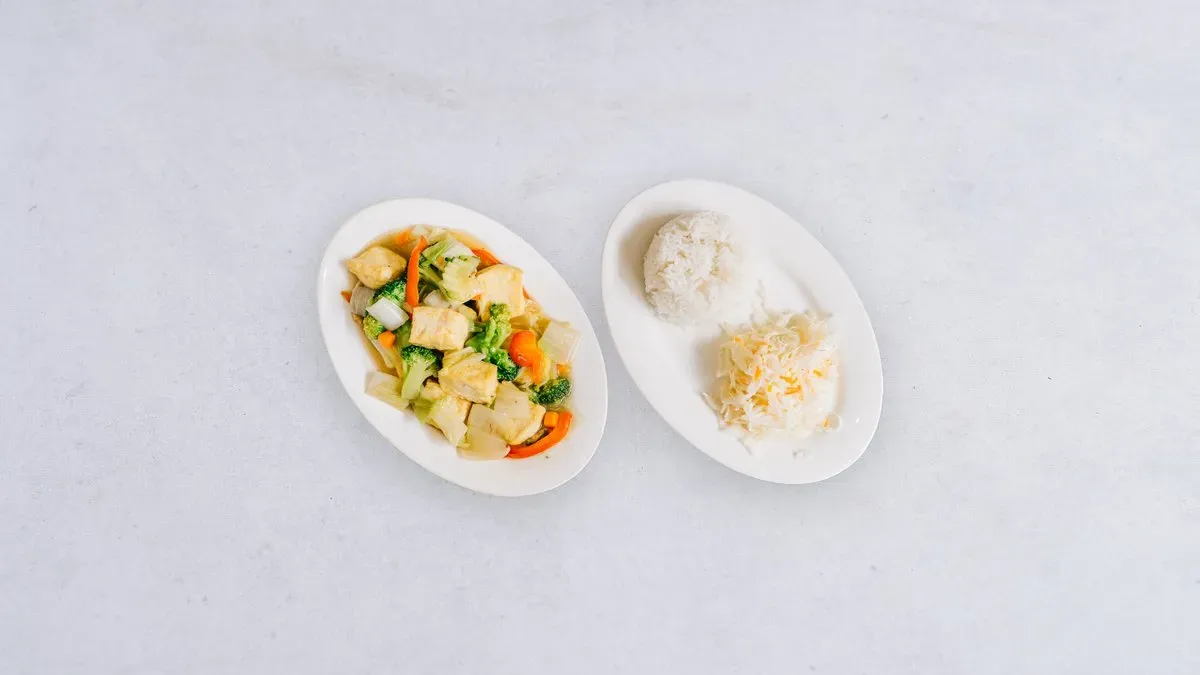 Tofu z warzywami