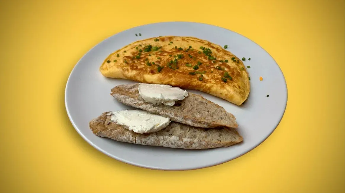 Omlet z 3 jaj