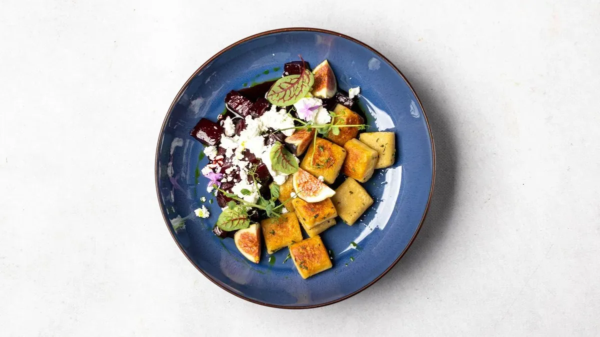 Gnocchi z karmelizowanymi burakami