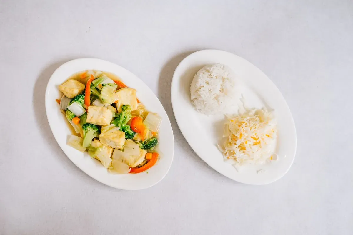 Tofu z warzywami