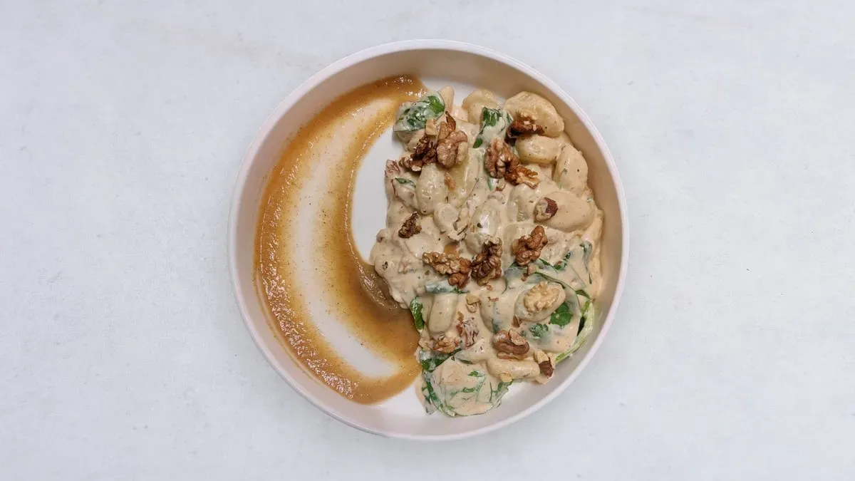 Białe gnocchi
