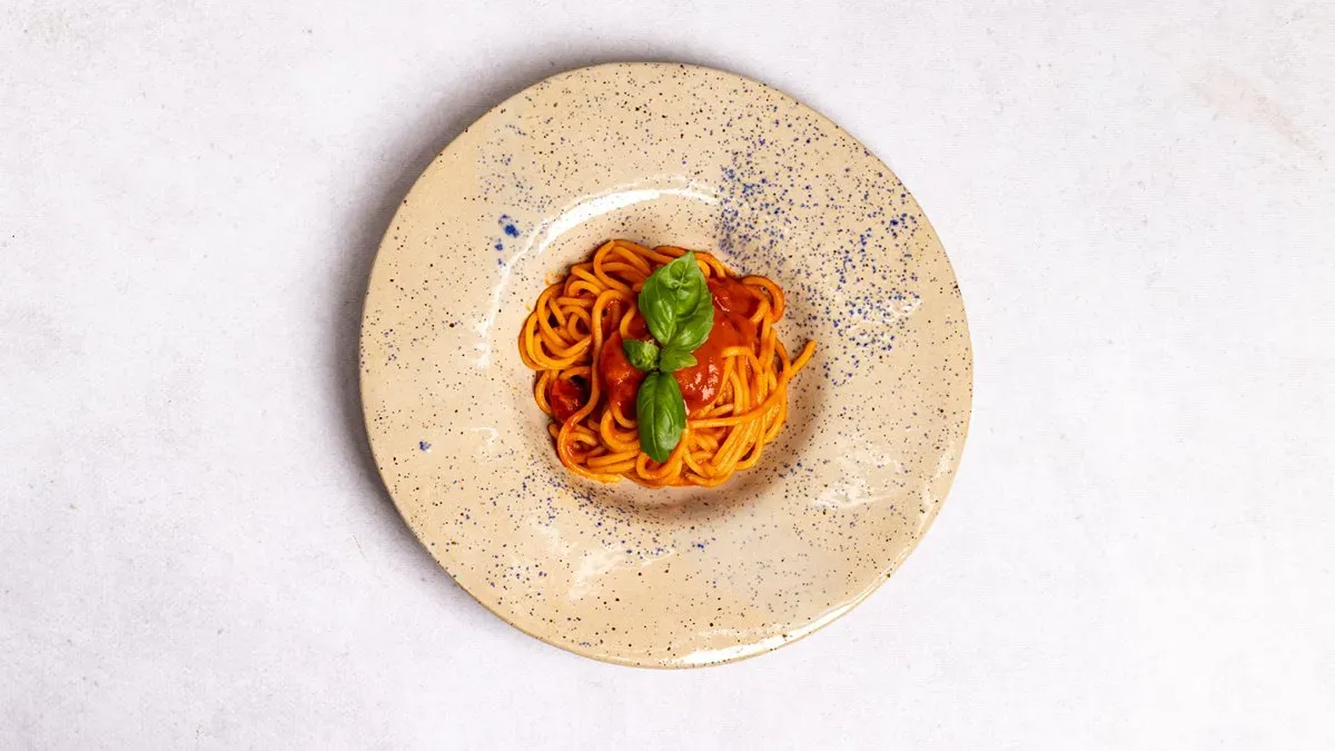 Spaghettoni al pomodoro