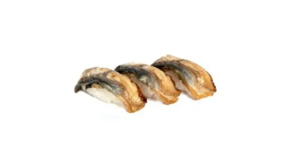 Nigiri z pieczonym węgorzem na słodko