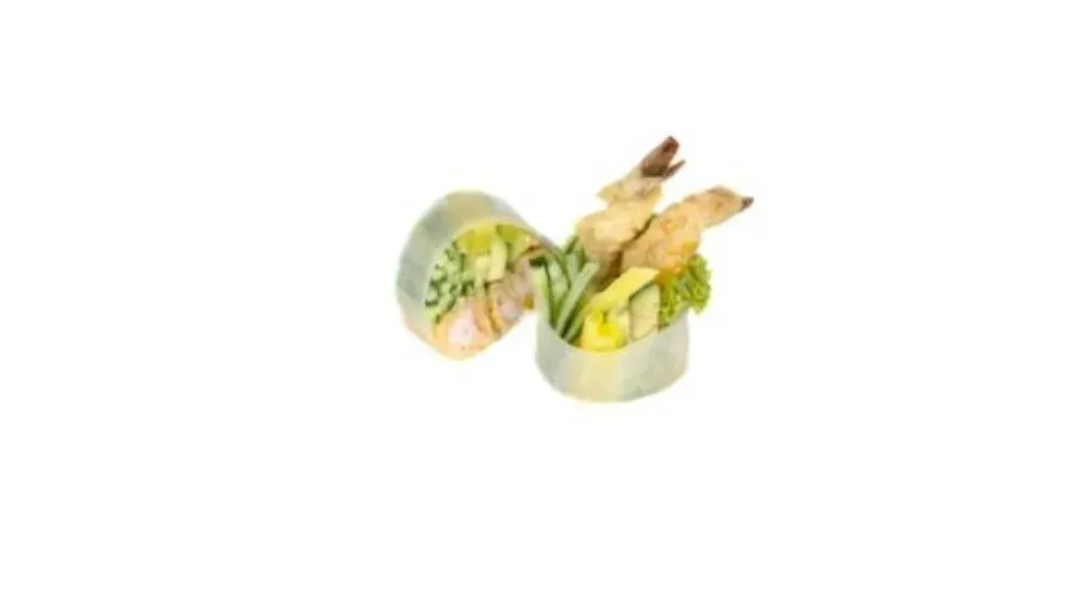 Sashimi roll z krewetką w tempurze i warzywami