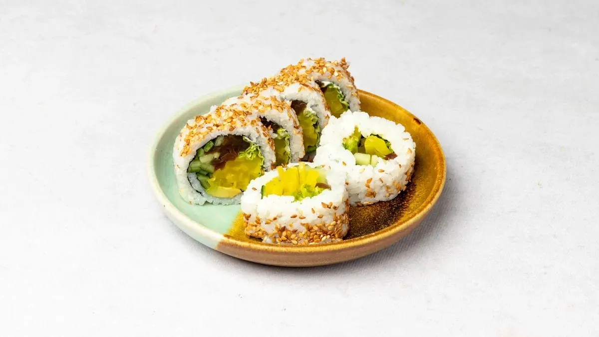 Uramaki z warzywami