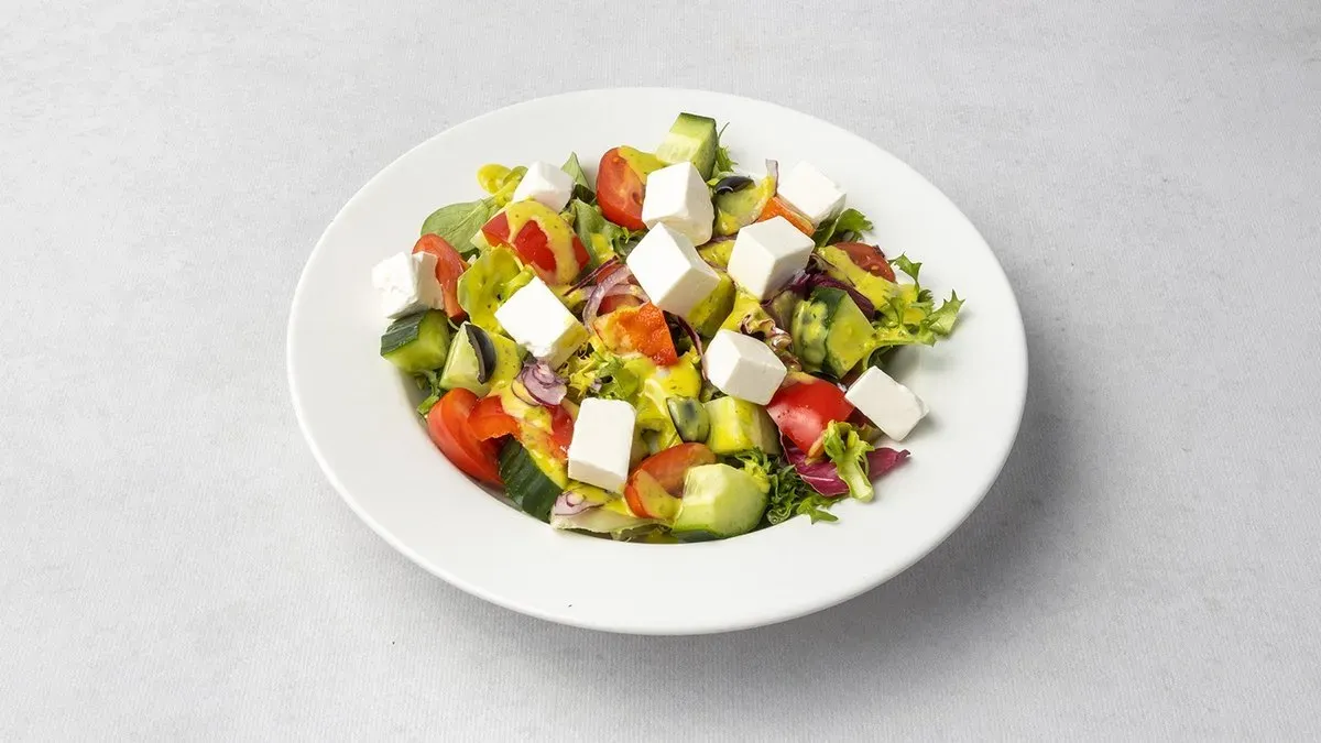 Sałata wegański ser feta 🌱