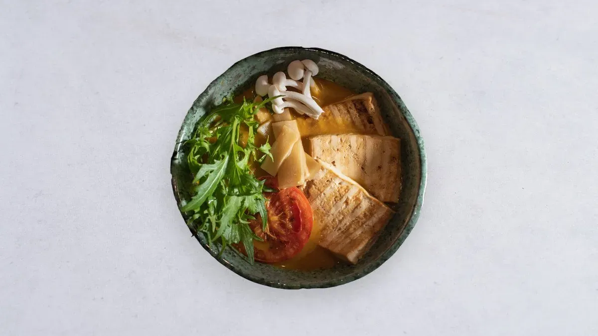 Ramen curry vegan