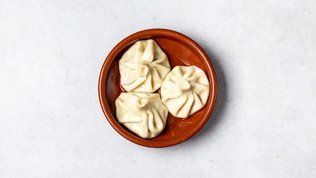 Chinkali z pieczarkami