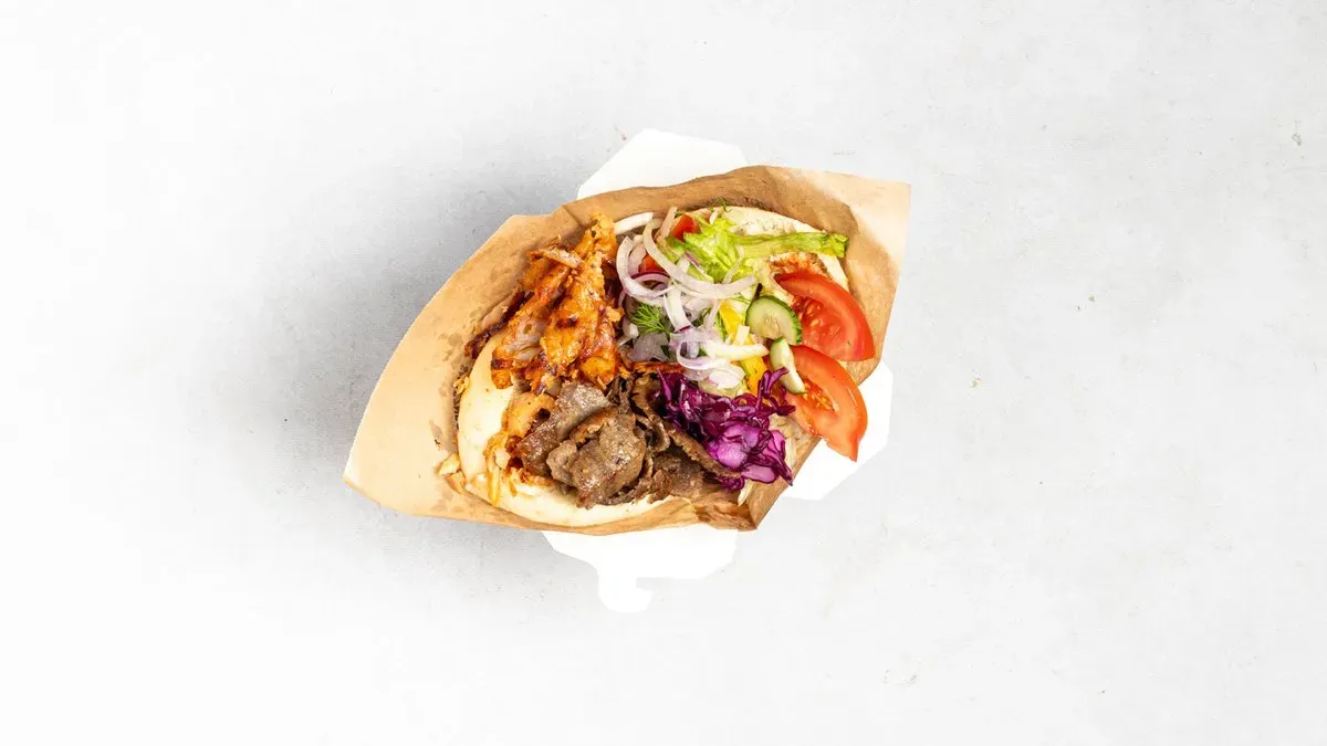Kebab bułka gemuse