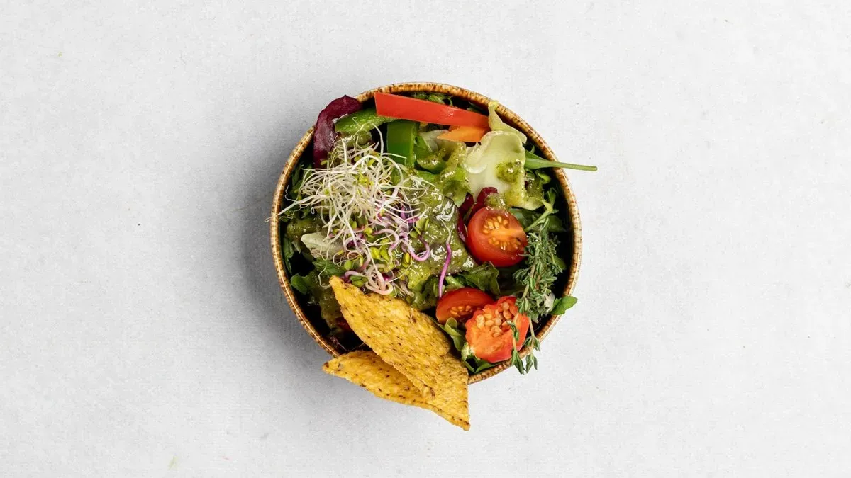 Albondigas salad - vege