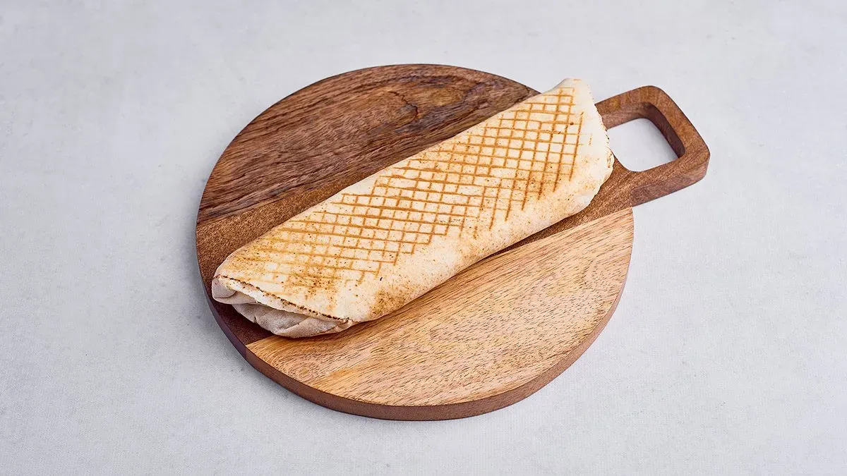 Kebab tortilla z serem