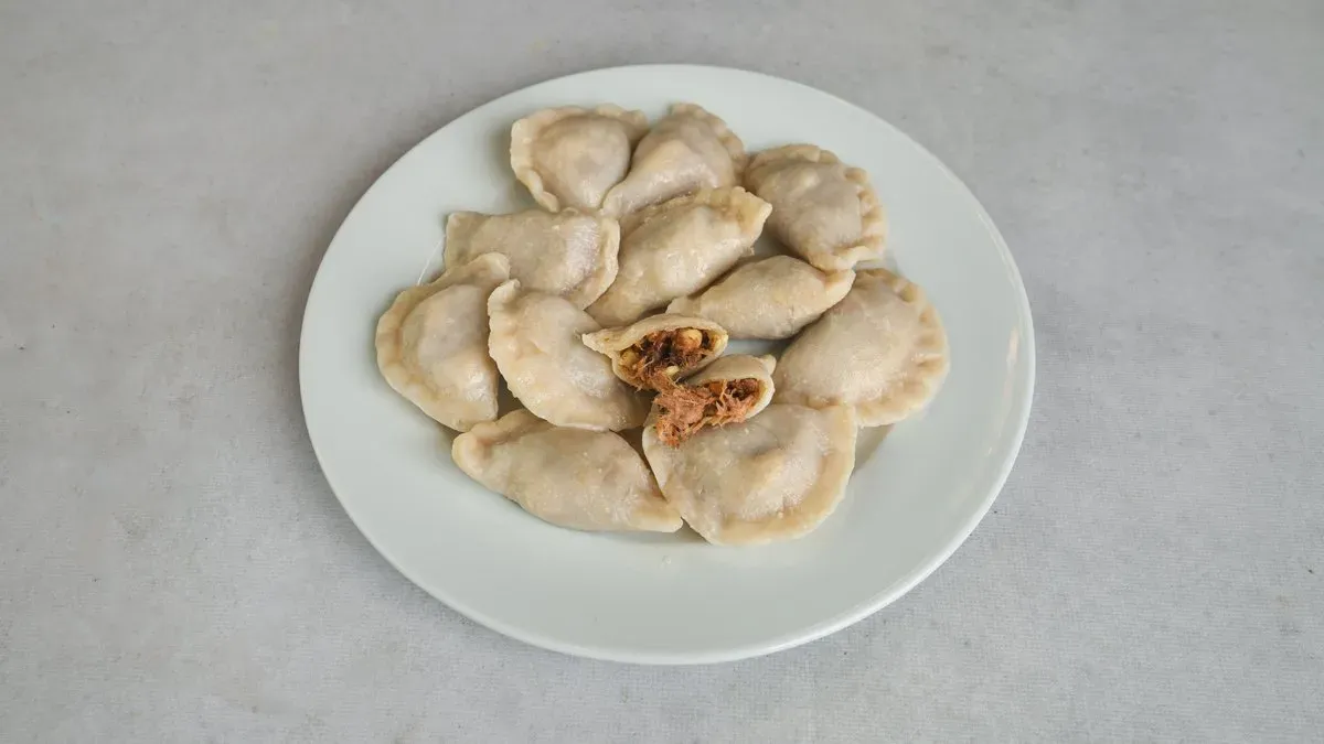 Pierogi z mięsem wieprzowym