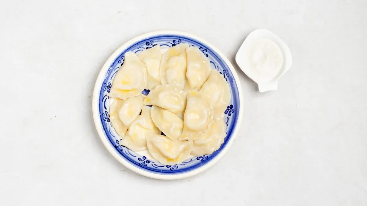 Pierogi z serem na słodko