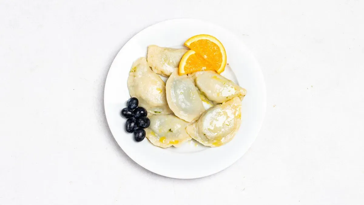 Pierogi ser owoc