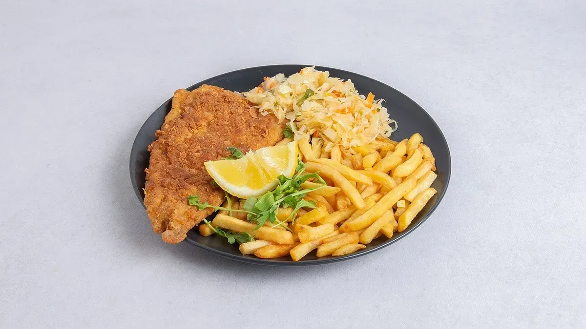Panierowany filet z dorsza