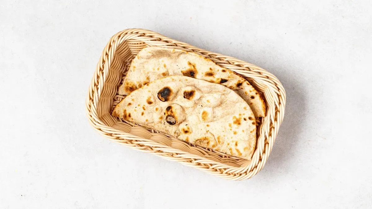 Garlic roti