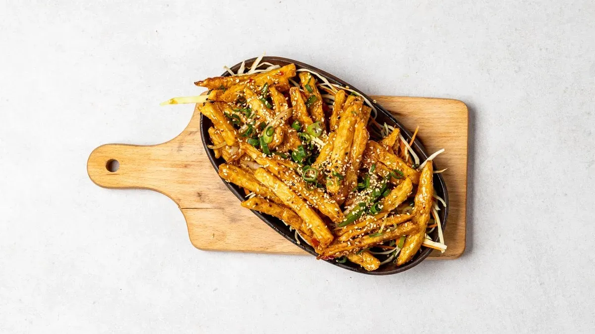 Potato sesame sweet
