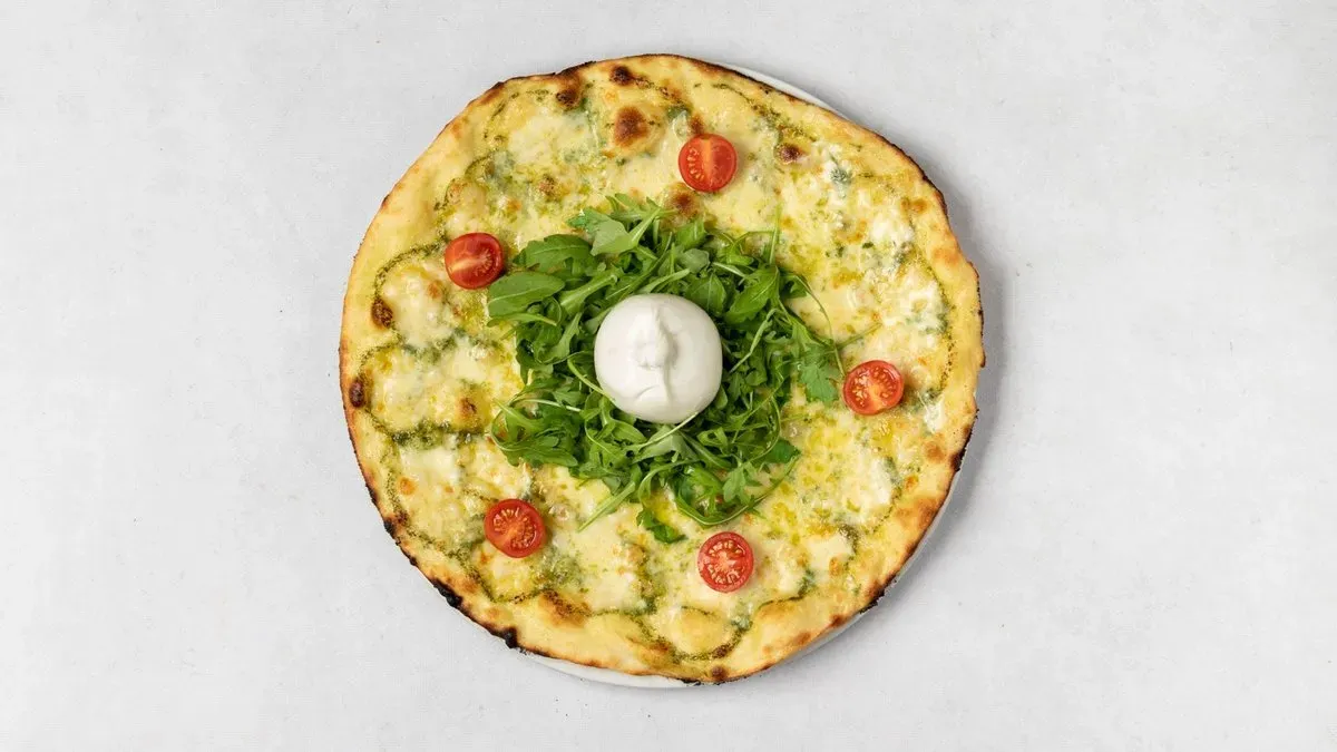 Bianca con burrata