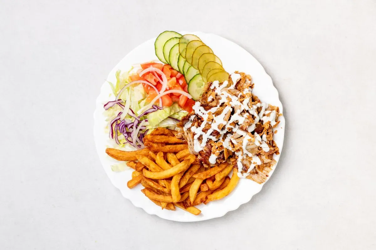 Kebab danie karkówka