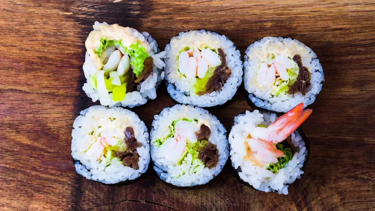 Futomaki Krewetka parzona