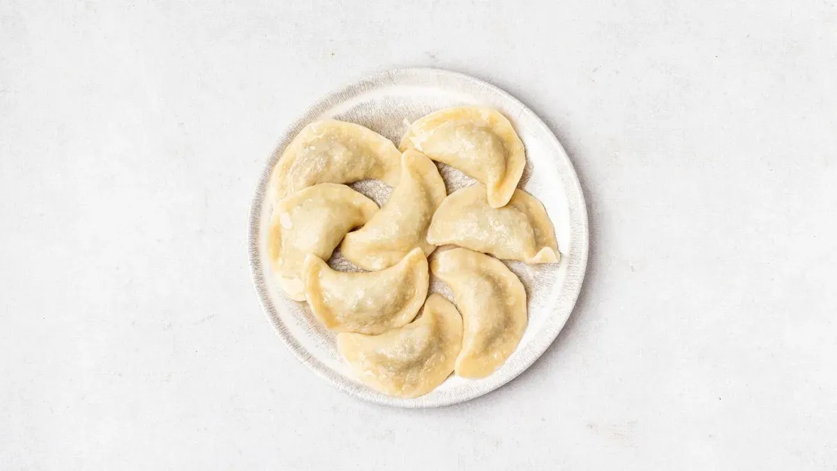 Pierogi z gęsiną