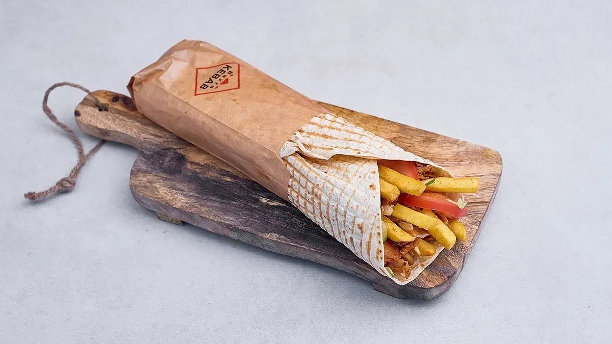 Kebab tortilla fryto