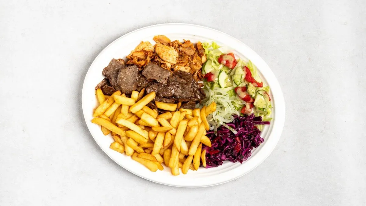 Talerz zestaw kebab XL