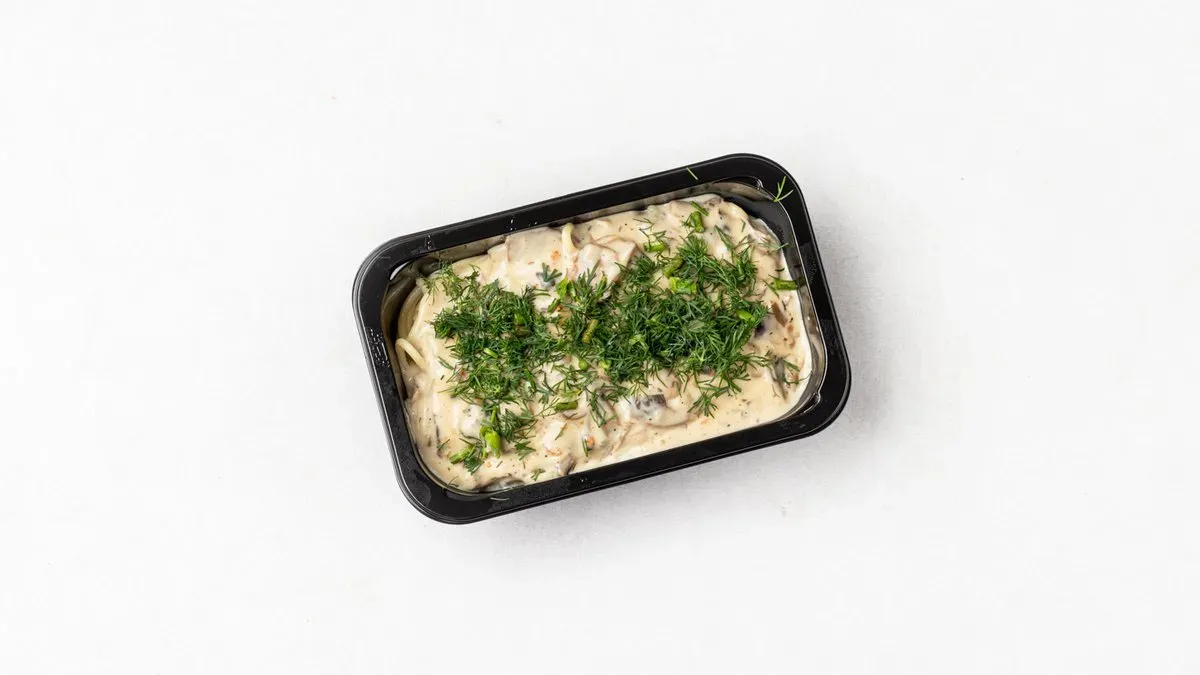 Spaghetti funghi