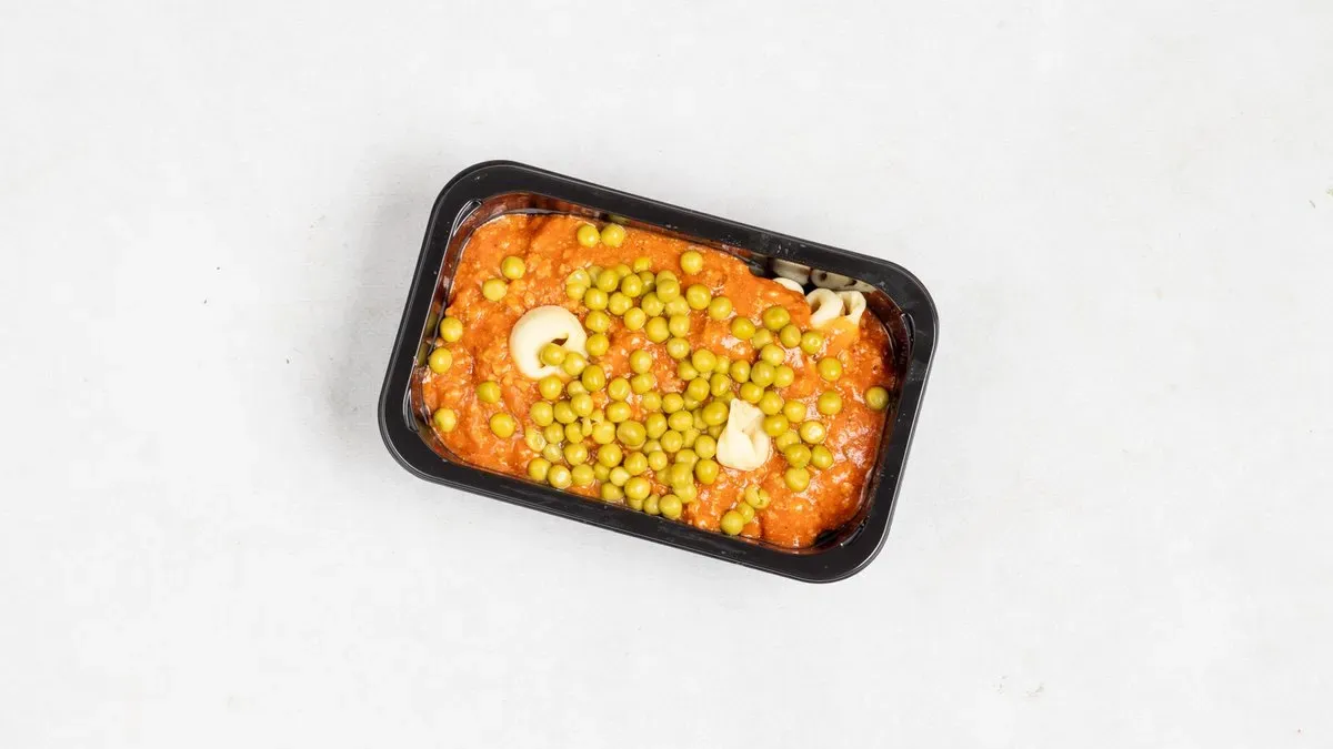 Tortellini con piseli