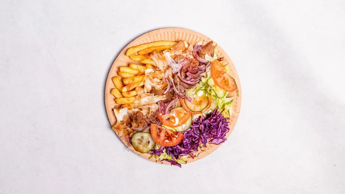 Kebab na talerzu MAŁY