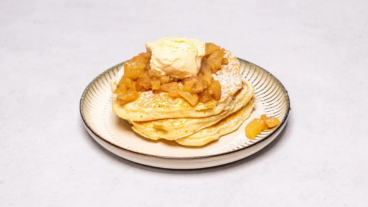 Pancakes z jabkiem
