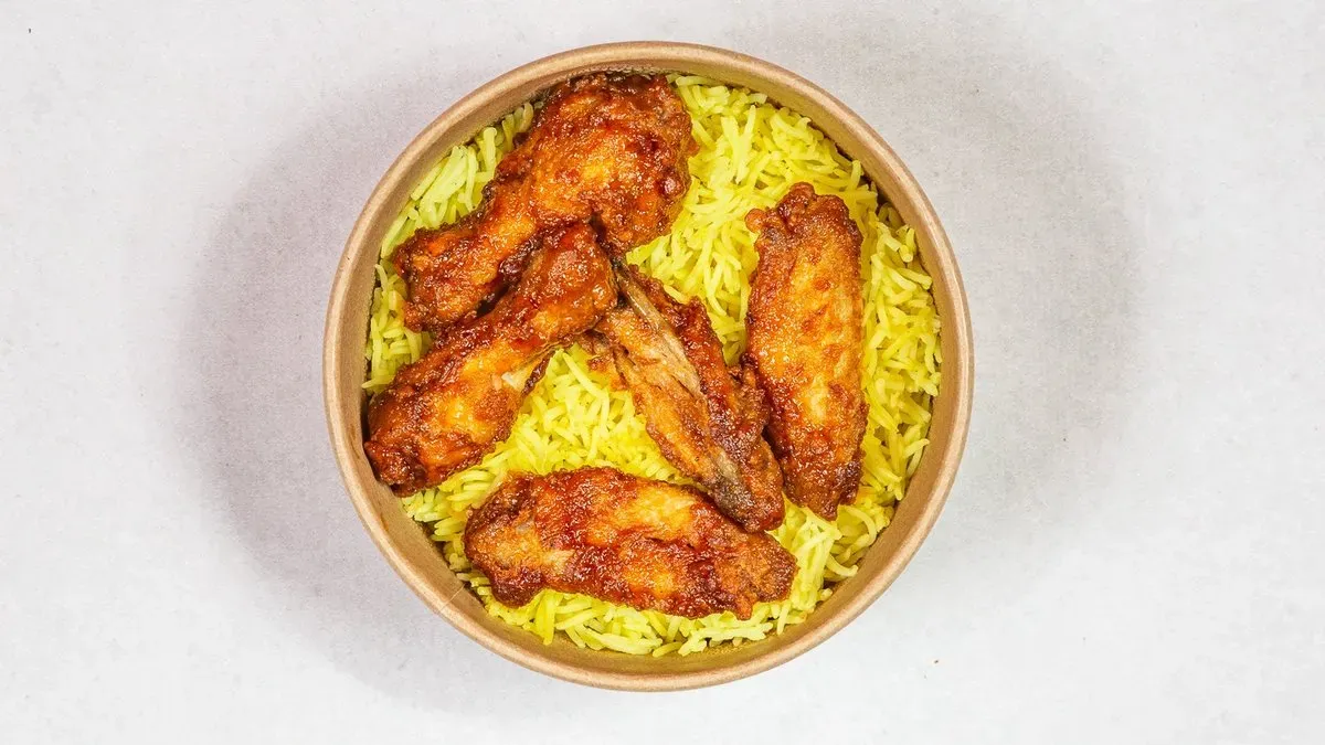 Chicken wings + frytki