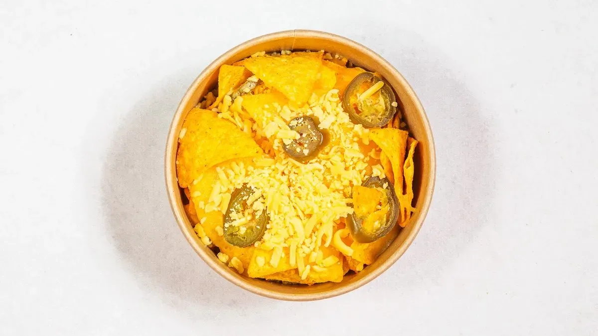 Nachos ser + kurczak