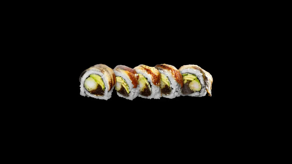Green dragon rainbow maki