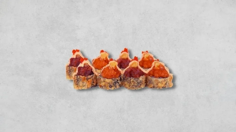 Fujiyama roll